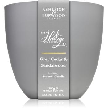 Ashleigh & Burwood London The Heritage Collection Grey Cedar & Sandalwood vonná sviečka 250 g