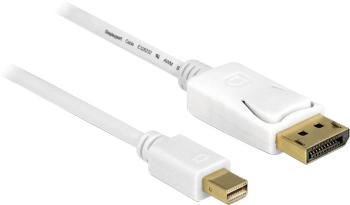 Delock Mini-DisplayPort / DisplayPort káblový adaptér #####Mini DisplayPort Stecker, #####DisplayPort Stecker 7.00 m bie