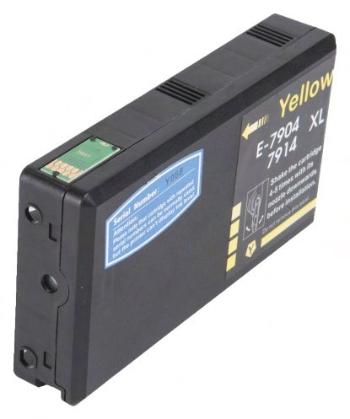 EPSON T7904 (C13T79044010) - kompatibilná cartridge, žltá, 17ml