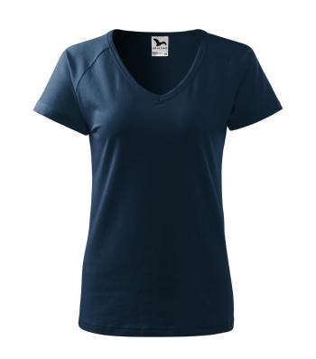 MALFINI Dámske tričko Dream - Námornícka modrá | XS