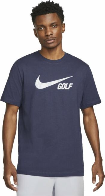 Nike Swoosh Mens Golf T-Shirt Midnight Navy 2XL