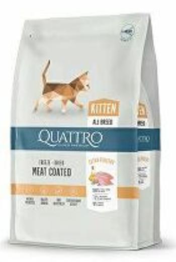 QUATTRO Cat Dry Premium all Breed Kitten Poultry 1,5kg 3 + 1 zadarmo