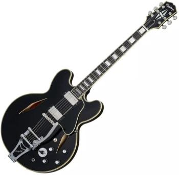 Epiphone Shinichi Ubukata ES-355 Custom Bigsby Ebony Semiakustická gitara