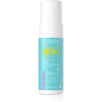 Eveline Cosmetics Perfect Skin .acne hĺbkovo čistiaca pena pre problematickú pleť, akné 150 ml