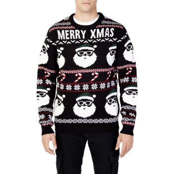 Only & Sons   ONSXMAS SANTA JAQ REG CREW KNIT 3994 22023994  Svetre Čierna