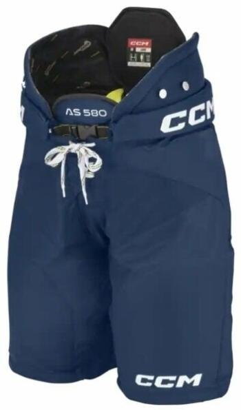 CCM Hokejové nohavice Tacks AS 580 SR Navy L