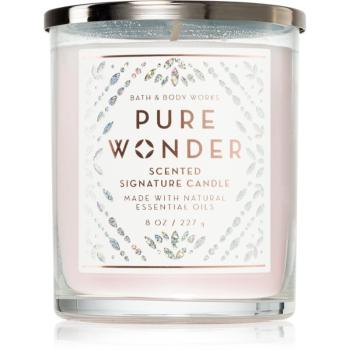 Bath & Body Works Pure Wonder vonná sviečka 227 g