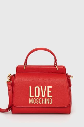 Kabelka Love Moschino červená farba