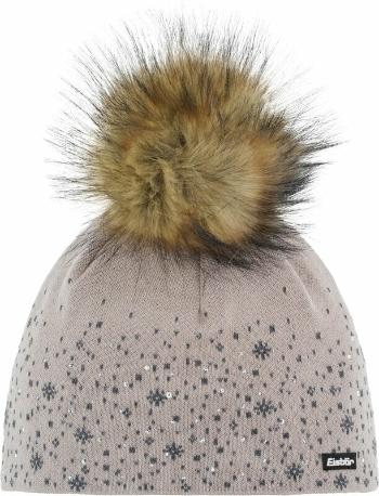 Eisbär Rana Lux Crystal Beanie Brushed Silver/Anthrazit/Beige UNI Lyžiarska čiapka