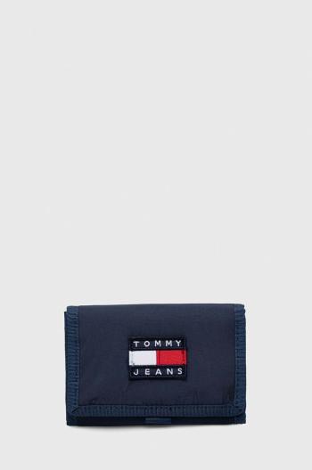 Peňaženka Tommy Jeans pánsky, tmavomodrá farba