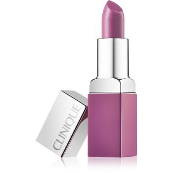 Clinique Pop™ Lip Colour + Primer rúž + podkladová báza 2 v 1 odtieň 16 Grape Pop 3,9 g