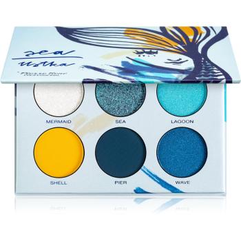 Pierre René Professional Palette paletka očných tieňov odtieň Sea 6x1,3 g