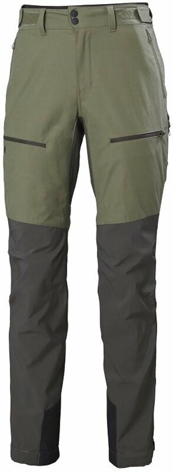 Helly Hansen W Verglas Tur Lav Green L Outdoorové nohavice