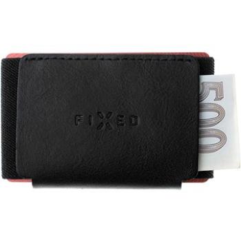 FIXED Tiny Wallet z pravej hovädzej kože čierna (FIXW-STN2-BK)