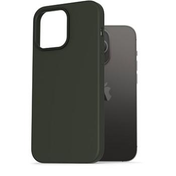 AlzaGuard Magnetic Silicone Case na iPhone 14 Pro Max zelený (AGD-PCMS0011E)