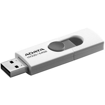 ADATA UV220 64 GB, bielo-sivá (AUV220-64G-RWHGY)