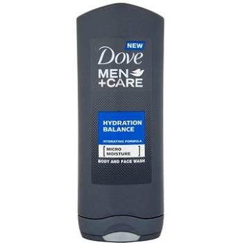 Dove Men + Care Hydration Balance sprchovací gél na telo a tvár pre mužov 400 ml (8712561794756)