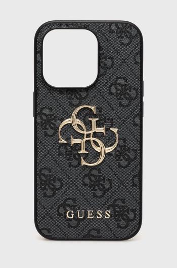 Puzdro na mobil Guess Iphone 14 Pro 6,1" šedá farba