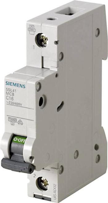 Siemens 5SL4106-6  elektrický istič    1-pólový 6 A  230 V, 400 V