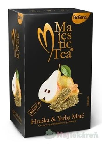 Biogena Majestic Tea Hruška & Yerba Maté ovocný čaj 20x2,5g