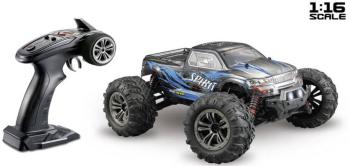 Absima Spirit čierna, modrá komutátorový 1:16 RC model auta elektrický monster truck 4WD (4x4) RtR 2,4 GHz vr. akumuláto