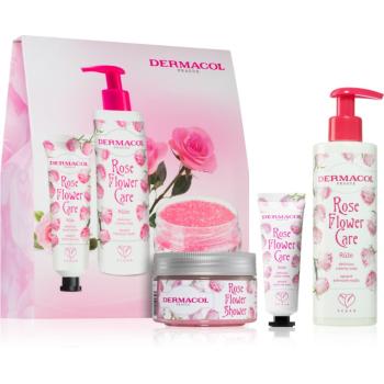 Dermacol Flower Care Rose darčeková sada (s vôňou ruží)