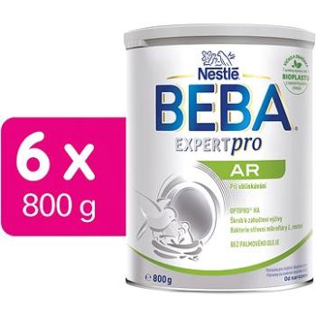 BEBA AR mliečna výživa pri grckaní 6× 800 g (8445290663221)