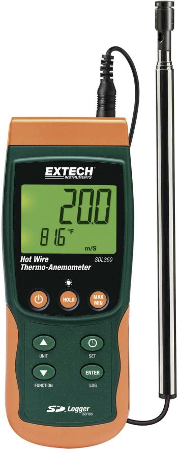 anemometer Extech SDL350 0.4 do 25 m/s