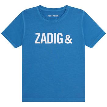 Zadig & Voltaire  Tričká s krátkym rukávom X25356-869-J  Modrá