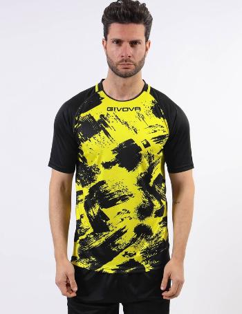 SHIRT ART INTERLOCK M/C GIALLO/NERO Tg. M