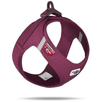 CURLI Postroj pre psy so sponou Air-Mesh Red M 6 – 9 kg (7640144829650)