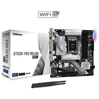 ASROCK B760M Pro RS/D4 WiFi (90-MXBKZ0-A0UAYZ)