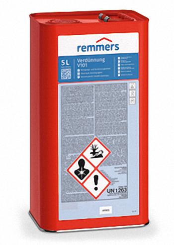REMMERS V101 - Riedidlo a čistič štetcov 1 L