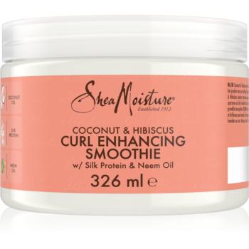 Shea Moisture Coconut & Hibiscus bezoplachový krém pre kučeravé vlasy 340 g