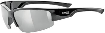 UVEX Sportstyle 215 Black/Litemirror Silver Cyklistické okuliare