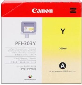 Canon PFI-303Y žltá (yellow) originálna cartridge