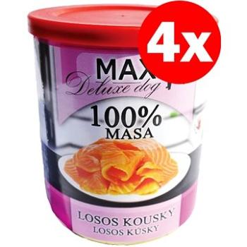 MAX deluxe losos kúsky 800 g, 4 ks (8594025081721)