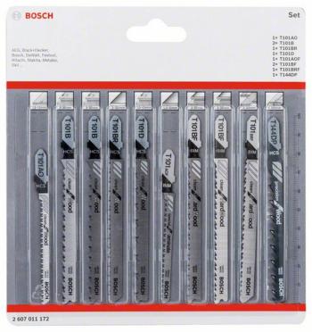 Bosch Accessories 2607011172 Sada kotúčových píl Clean Precision, 10 kusov 10 ks