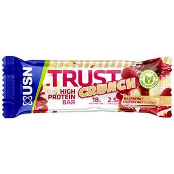 USN Trust Crunch, 60 g, malinový cheesecake (6009544925606)