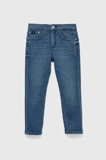 Detské rifle Calvin Klein Jeans DAD FIT AZURE BLUE