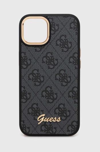 Puzdro na mobil Guess iPhone 14 6,1'' šedá farba