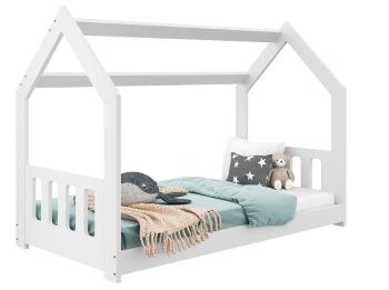 Detská posteľ Ourbaby Domek D2C biela 160x80 cm