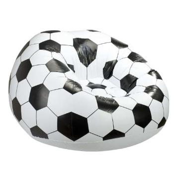 Nafukovací sedací vak – futbalová lopta 90x90cm