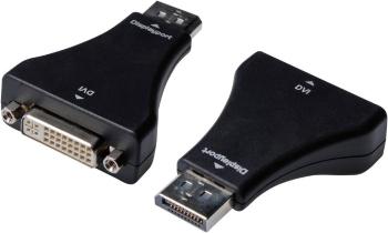 Digitus AK-340603-000-S DisplayPort / DVI adaptér [1x zástrčka DisplayPort - 1x DVI zásuvka 24+5-pólová] čierna