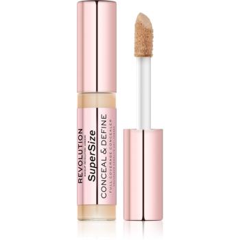 Makeup Revolution Conceal & Define SuperSize tekutý korektor odtieň C6 13 g