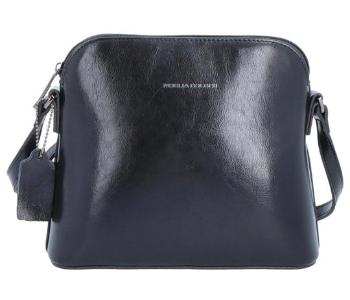 Noelia Bolger Dámska kožená crossbody kabelka NB 0078 black