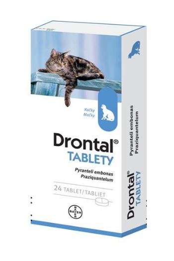 Drontal tablety na odčervenie pre mačky 3 x 8tbl.