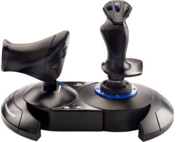 Thrustmaster T.Flight Hotas 4 joystick k leteckému simulátore USB PlayStation 4, PC čierna, modrá
