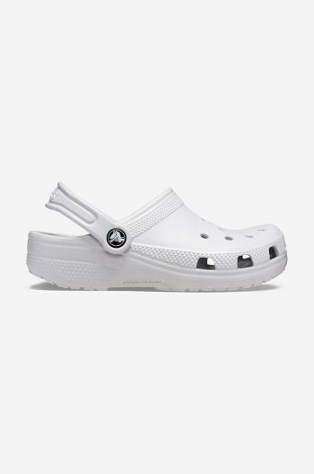 Detské šľapky Crocs Classic Kids Clog šedá farba