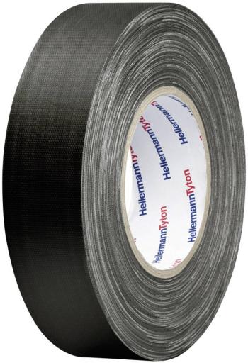 HellermannTyton HTAPE-TEX-BK-19x50 712-00504 páska so skleným vláknom HelaTape Tex čierna (d x š) 50 m x 19 mm 1 ks